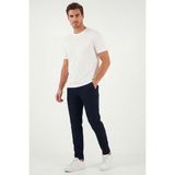 Buratti Slim Fit Normal Bel Daralan Paça Pantolon Erkek Pantolon 6843660 - Lacivert - 33