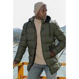 Buratti Slim Fit Suya ve Rüzgara Dayanıklı Çıkarılabilir Kapüşonlu Erkek Şişme Mont 649009