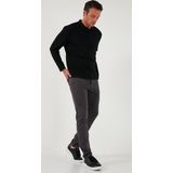 Buratti Streç Pamuklu Regular Fit Normal Bel Düz Paça Erkek Pantolon 674002 FÜME