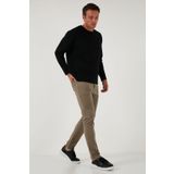 Buratti Streç Pamuklu Regular Fit Normal Bel Düz Paça Pantolon Erkek PANTOLON 674002