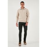 Buratti Streç Pamuklu Slim Fit Normal Bel Dar Paça Jeans Erkek Kot Pantolon 1115C24NAPOLI - Nefti - 30 - 30