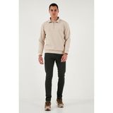 Buratti Streç Pamuklu Slim Fit Normal Bel Dar Paça Jeans Erkek Kot Pantolon 1115C24NAPOLI - Nefti - 32 - 32