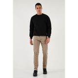 Buratti Streç Pamuklu Slim Fit Normal Bel Dar Paça Jeans Erkek KOT PANTOLON 1115C24NAPOLI