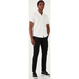 Buratti Streç Pamuklu Slim Fit Normal Bel Dar Paça Jeans Erkek Kot Pantolon 1120S01NAPOLI SİYAH