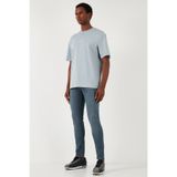 Buratti Streç Pamuklu Slim Fit Normal Bel Dar Paça Jeans Erkek KOT PANTOLON 1120S02NAPOLI