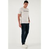 Buratti Streç Pamuklu Slim Fit Normal Bel Dar Paça Jeans Erkek Kot Pantolon 1124C47NAPOLI LACİVERT