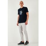 Buratti Streç Regular Fit Normal Bel Düz Paça Jogger Erkek Pantolon CF25617953 GRİ