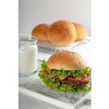 Burbella Glutensiz Glutensiz Hamburger Ekmeği (20 Adet)