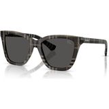Burberry 0be 4470 419987 54 Kadın Güneş Gözlüğü - Şeffaf Gri