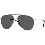 Burberry 3108 129487 60 Ekartman Gümüş Unisex Güneş Gözlüğü
