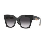 Burberry 4364 3942/8G 49-21-145 Siyah Kadın Güneş Gözlüğü