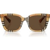 Burberry 4487 416373 52 Kadın Güneş Gözlüğü - Desenli