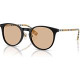 Burberry BE-0BE4380D-385373-51 Classic Reloaded Güneş Gözlüğü, Siyah, Kadın