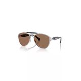 Burberry BE3160 100573 61 Gümüş Unisex Güneş Gözlüğü