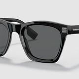 Burberry BE4348 300187 52 Siyah Unisex Güneş Gözlüğü