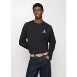 Burberry Check Engraved Bej Deri Erkek Kemer - 100 cm