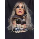 Burberry Desen Tasarım, İçi Polar Kumaş Ve Silikon Dolgulu Sıcacık Tutar.