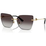 Burberry Dolce Gabbana DG2321 028G 62 Kadın Güneş Gözlüğü - Altın
