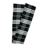 Burberry Ekose Desen %80 Yün , %20 Ipek,siyah Beyaz Kareli Şal 70x250 Cm Exaggerated Check