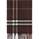 Burberry Giant Check Kaşmir Kahverengi Kadın Atkı - Standart