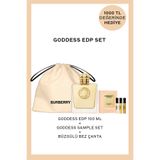 BURBERRY Goddess Edp Kadın Parfüm + Goddess Kadın Sample Set + Büzgülü Bez Çanta Hediyeli Set