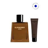 Burberry Hero Edp 100 Ml Parfüm + Duş Jeli Erkek Parfüm Seti - Kahverengi