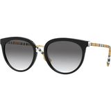 Burberry Kadın Güneş Gözlüğü B4316 C 3853 11 Siyah Çerçeve Füme Cam UV Filtreli Tasarım
