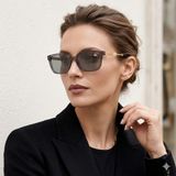 Burberry Kadın Kemik Güneş Gözlüğü BE4481D 411287 - Gri
