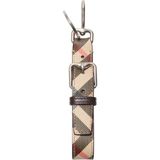 Burberry Keyring Bej Deri Erkek Anahtarlık - Standart