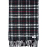 Burberry Reversible Check Lacivert Kaşmir Unisex Atkı - Standart