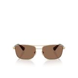 BURBERRY Unisex Metal Güneş Gözlüğü, 8056262458310, Altın, Unisex - yetişkin
