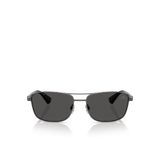 BURBERRY Unisex Metal Güneş Gözlüğü, 8056262458327, siyah, Unisex - yetişkin