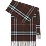 Burberry Washed Giant Kahverengi Kaşmir Kadın Atkı - Standart
