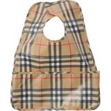 Burberry Wesley Check Bej Ekose Desenli Unisex Çocuk Mama Önlüğü - Standart
