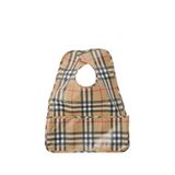 Burberry Wesley Check Ekose Desenli Unisex Çocuk Mama Önlüğü - Bej
