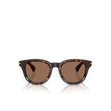 BURBERRY Yuvarlak Metal Güneş Gözlüğü, BE 4439 51 300273, Kahverengi, Erkek
