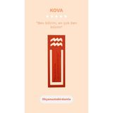 Burç Kitap Ayracı - kova - 1