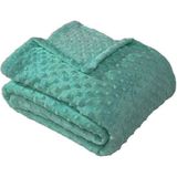 Burç Pearly Aqua Sea Çift Kişilik Tomurcuk Soft Battaniye