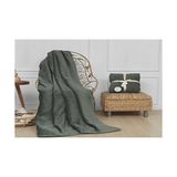 Burç Pearly Haki Tek Kişilik Tomurcuk Soft Battaniye Merinos - 160 x 210 cm