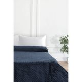 Burç Pearly Marina Çift Kişilik Tomurcuk Soft Battaniye - 200 x 220 cm - Antrasit