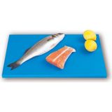 Burç Plastik Polietilen Kesme Tahtası 20X40X1 cm Mavi