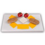 Burç Plastik Polietilen Kesme Tahtası 20x40x2 cm Beyaz