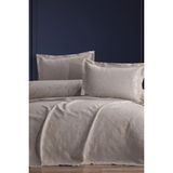 Burçak 2 Parça Tek Kişilik Pike Takımı 180X240 Cappucino - Cappuccino