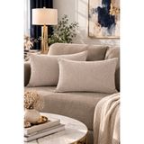 BURCIN HOME 30x50 Taş Kırlent Kılıfı İkili Set Modern Soft Dekoratif Dikdörtgen Koltuk & Yatak Kırlenti