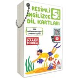 Burcom 5. Sınıf Resimli Ingilizce Dil Kartları - 1 Adet
