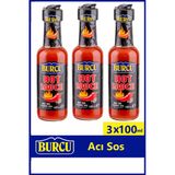 Burcu Acı Sos 100 ml x 3 Adet