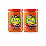 Burcu Ajvar Acı Kahvaltılık Sos 560 Gr X 2 Adet