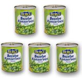 Burcu Bezelye Konservesi 830 gr x 5 Adet