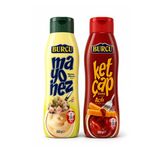 Burcu Bitirim Ikili Acı Ketçap 650 gr + Mayonez 550 gr