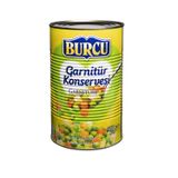 Burcu Garnitür Konservesi, Karışık Sebze Konservesi, 4000 gr